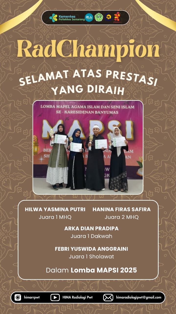 RadChampion Radiologi Purwokerto Juara MAPSI 2025 Karisidenan Banyumas