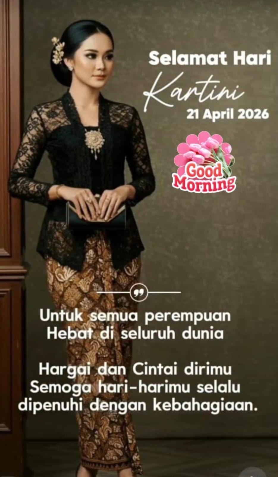 Selamat Hari Kartini, 21 April 2026